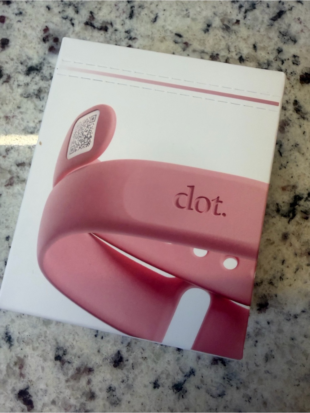 Source Unknown pink 'clot.' Electronics Accessory Box